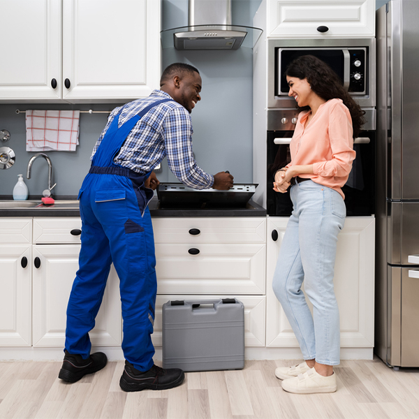 can you provide an estimate for cooktop repair before beginning any work in Yancey TX